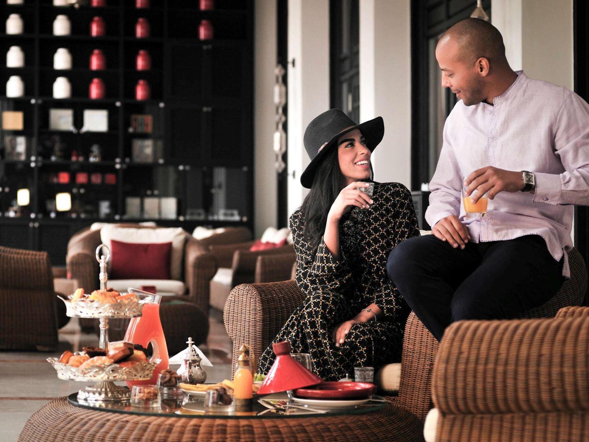 Sofitel Marrakech Palais Imperial & Spa Μαρακές Εξωτερικό φωτογραφία The Lounge at the airport