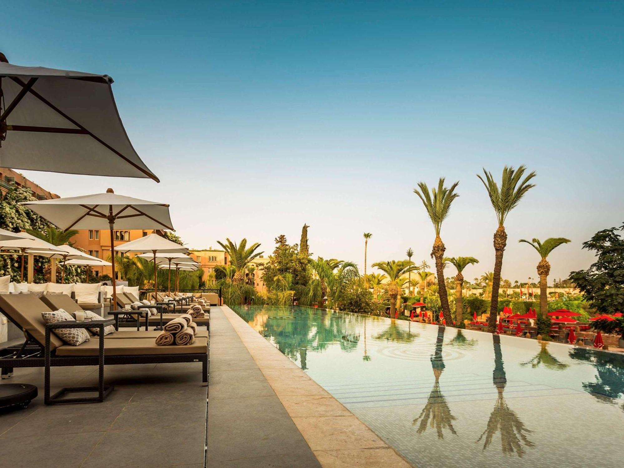 Sofitel Marrakech Palais Imperial & Spa Μαρακές Εξωτερικό φωτογραφία The pool at the Four Seasons Hotel Marrakech