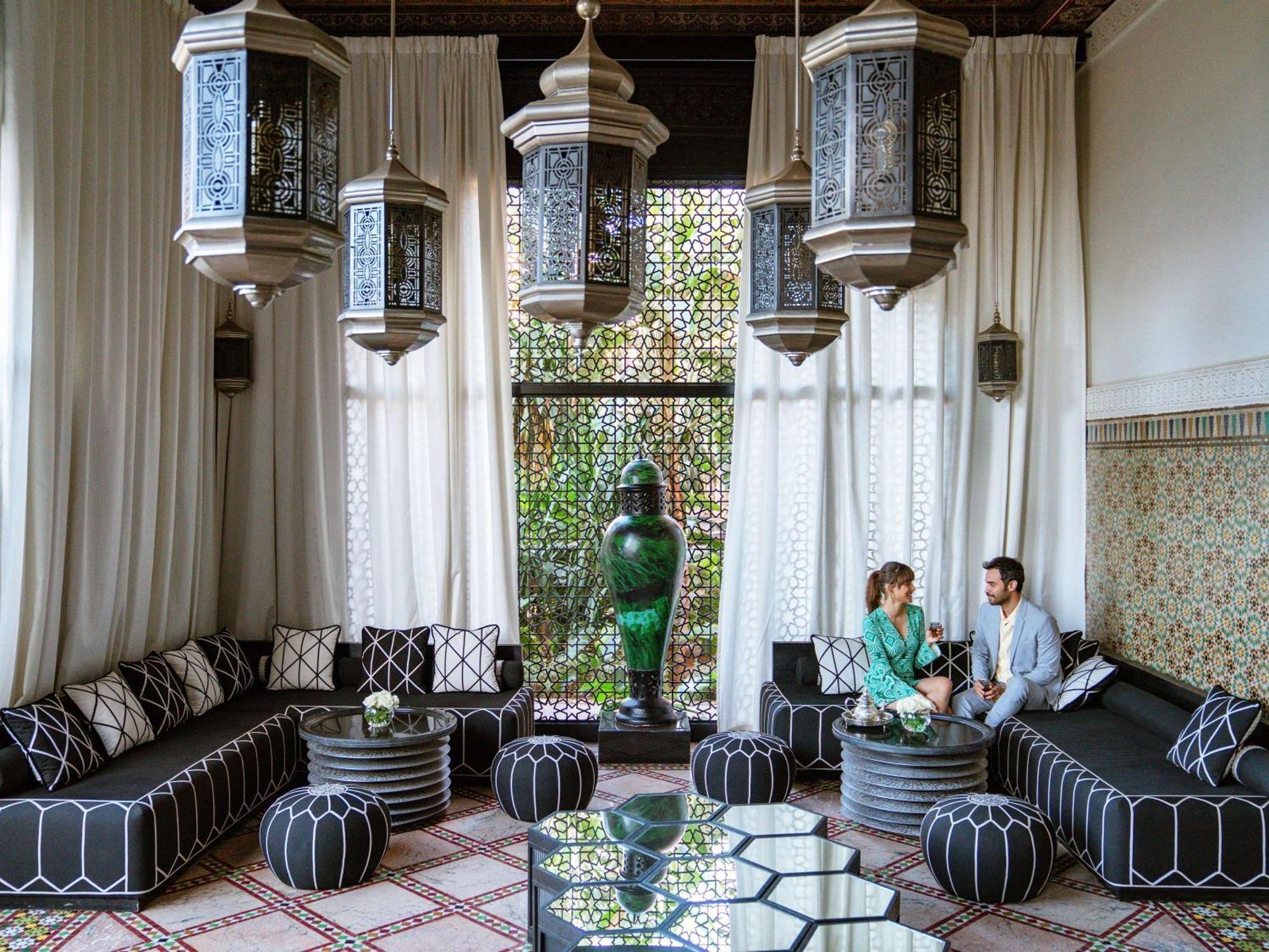 Sofitel Marrakech Palais Imperial & Spa Μαρακές Εξωτερικό φωτογραφία The hotel's lobby